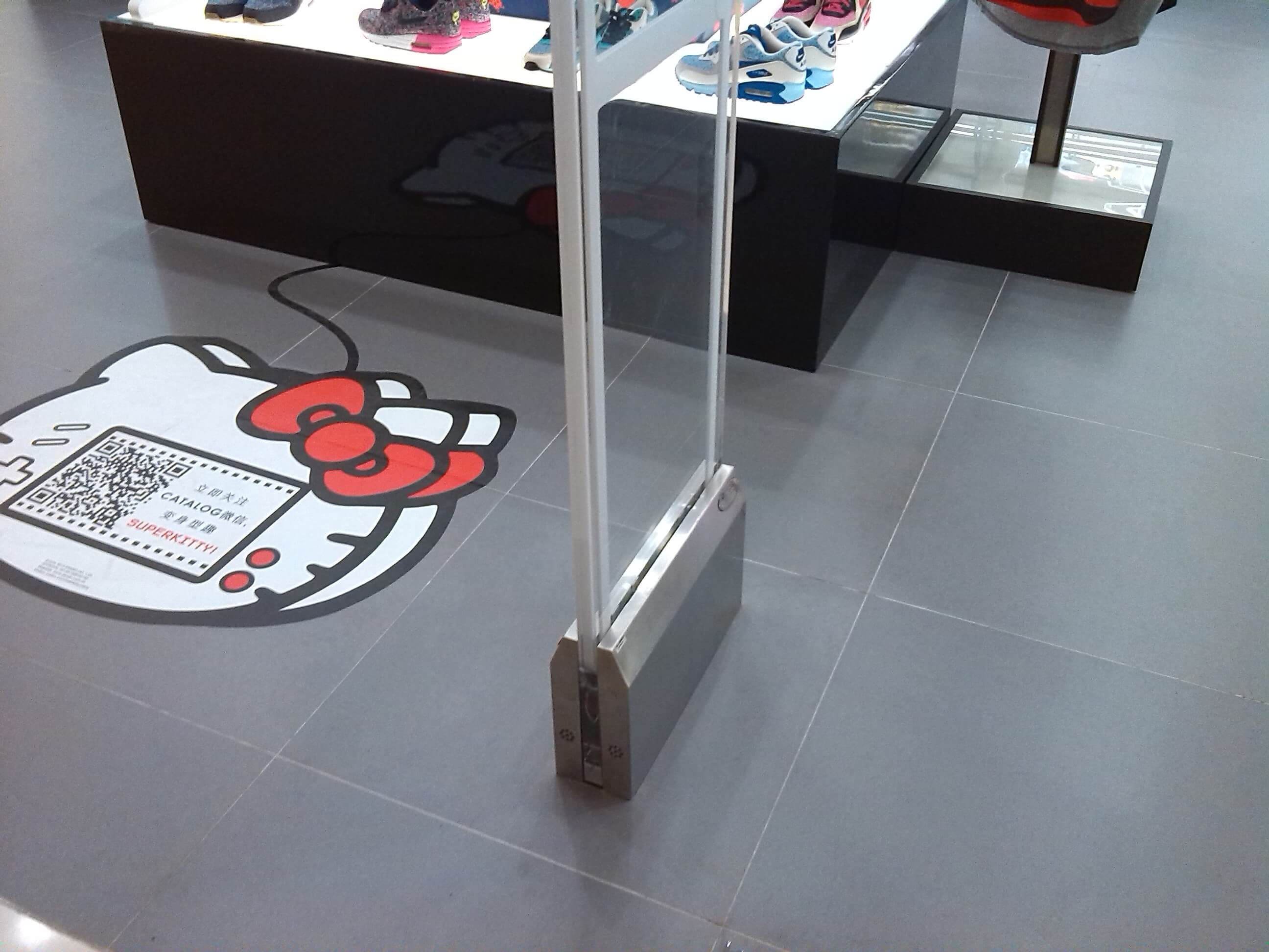 超市声磁防盗门