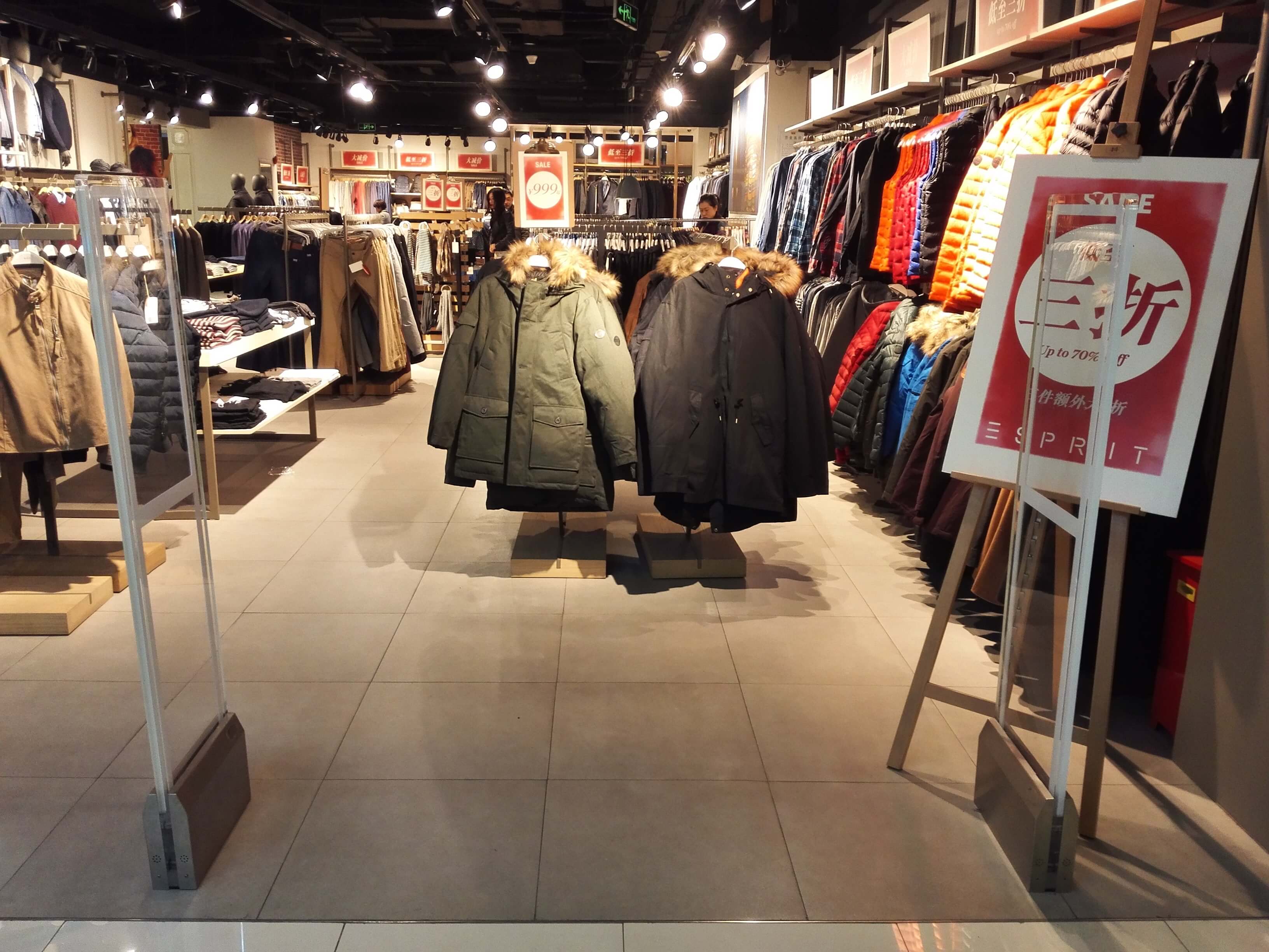百货商场商品防盗