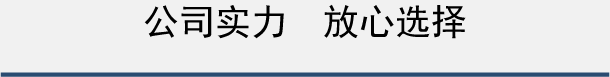 公司实力，放心选择
