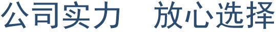 公司实力 放心选择