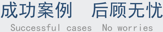 成功案例 后顾无忧