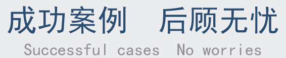 成功案例 后顾无忧