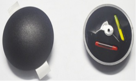 带彩色液体的超市防盗扣