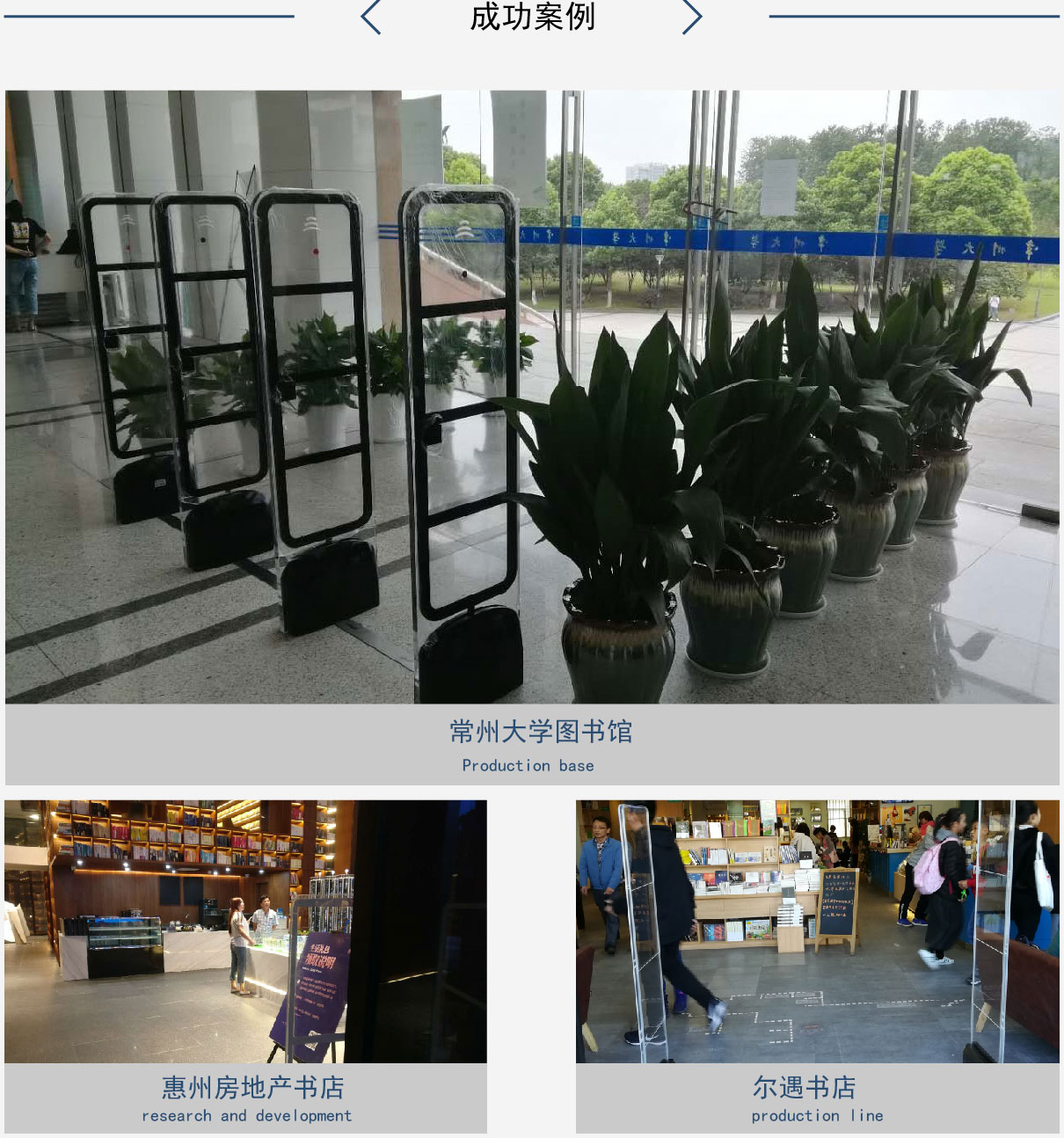 图书馆防盗设施