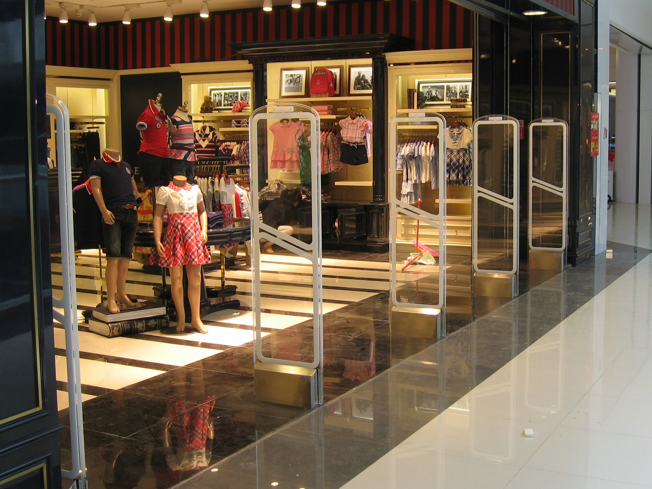 服装店电子防盗系统